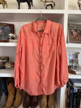 Pete & Greta Silk Shirt Vintage Early Johnny Was